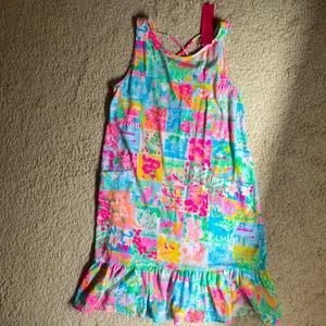 NWT small Kristen flounce dress a
